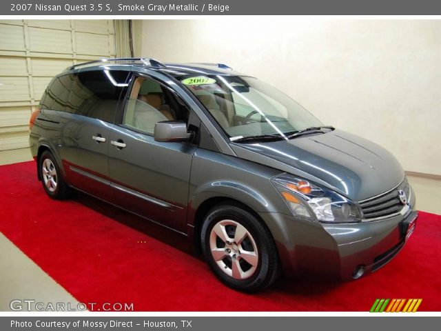2007 Nissan Quest 3.5 S in Smoke Gray Metallic