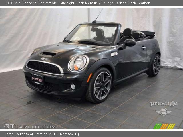 2010 Mini Cooper S Convertible in Midnight Black Metallic