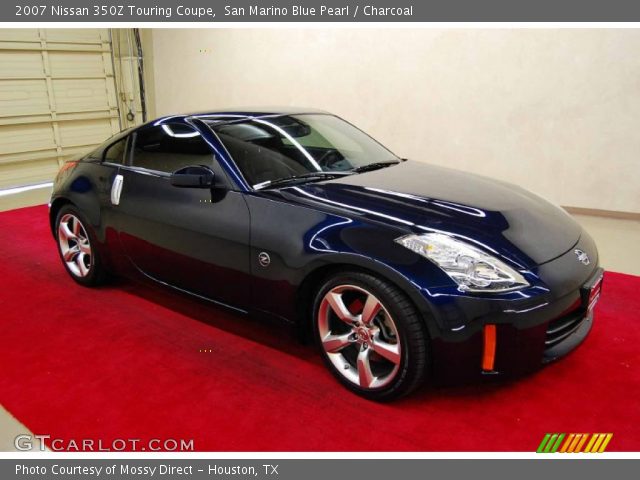 2007 Nissan 350Z Touring Coupe in San Marino Blue Pearl
