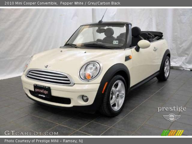 2010 Mini Cooper Convertible in Pepper White