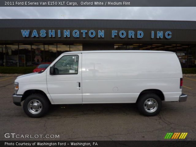 2011 Ford E Series Van E150 XLT Cargo in Oxford White