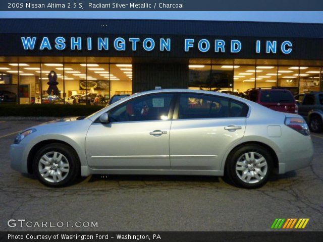 2009 Nissan Altima 2.5 S in Radiant Silver Metallic