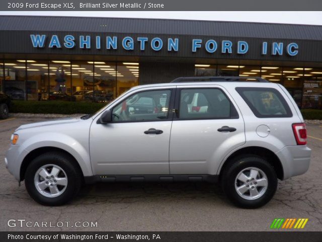 2009 Ford Escape XLS in Brilliant Silver Metallic