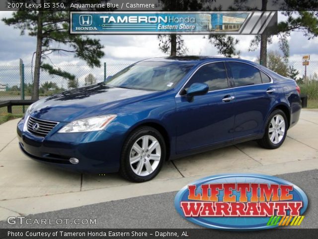 2007 Lexus ES 350 in Aquamarine Blue