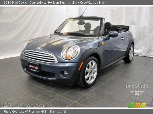 2010 Mini Cooper Convertible in Horizon Blue Metallic