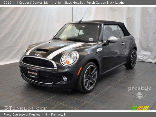 2010 Mini Cooper S Convertible in Midnight Black Metallic