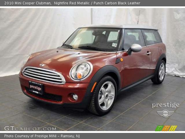 2010 Mini Cooper Clubman in Nightfire Red Metallic
