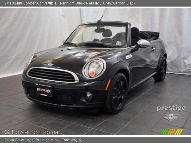 2010 Mini Cooper Convertible in Midnight Black Metallic
