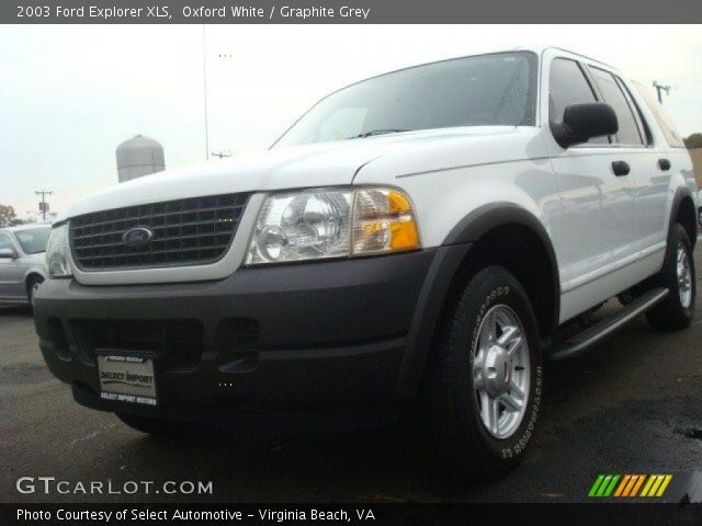 2003 Ford Explorer XLS in Oxford White