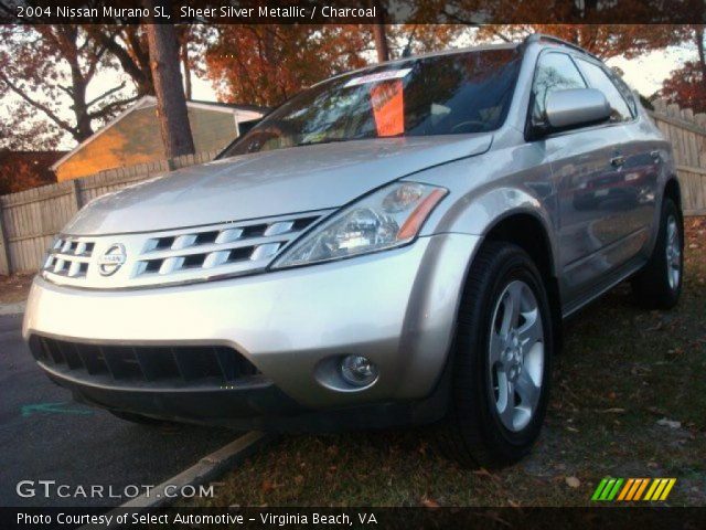 2004 Nissan Murano SL in Sheer Silver Metallic