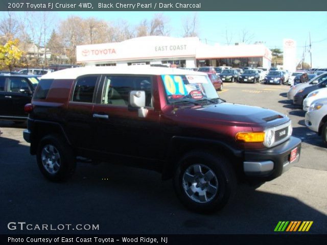2007 Toyota FJ Cruiser 4WD in Black Cherry Pearl