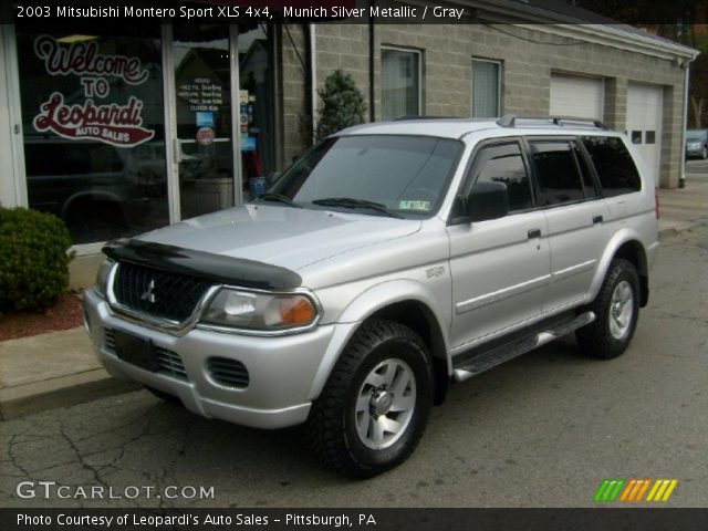 2003 Mitsubishi Montero Sport XLS 4x4 in Munich Silver Metallic