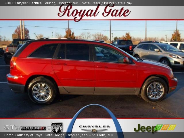 2007 Chrysler Pacifica Touring in Inferno Red Crystal Pearl