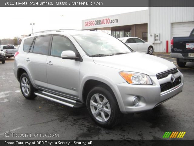 2011 Toyota RAV4 Limited in Classic Silver Metallic