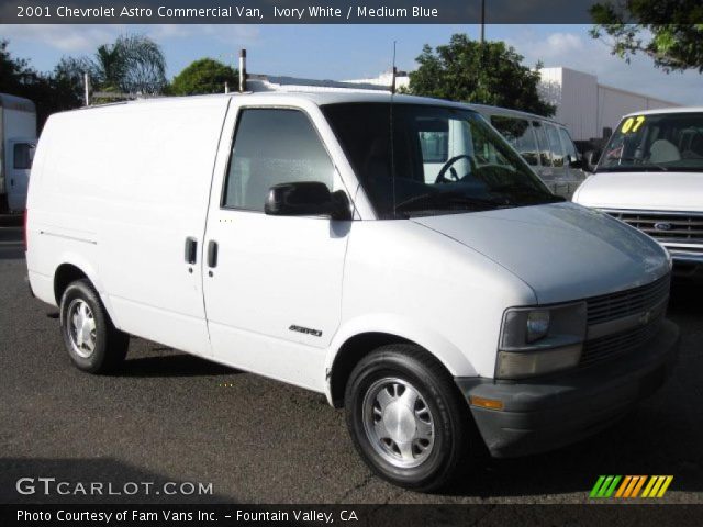 2001 Chevrolet Astro Commercial Van in Ivory White