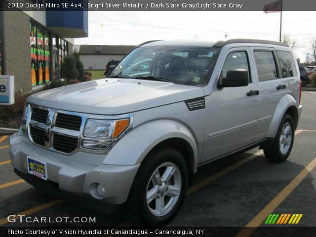 2010 Dodge Nitro SE 4x4 in Bright Silver Metallic