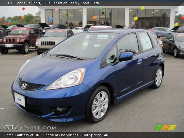 2010 Honda Fit Sport in Blue Sensation Pearl