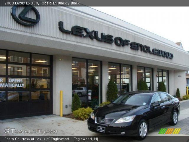 2008 Lexus ES 350 in Obsidian Black