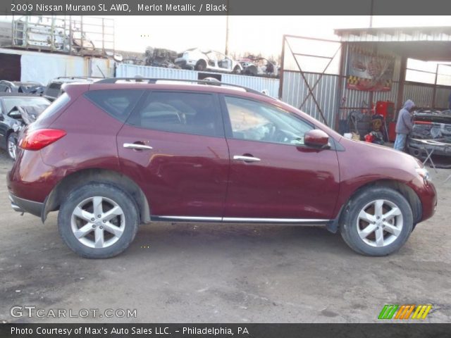 2009 Nissan Murano SL AWD in Merlot Metallic