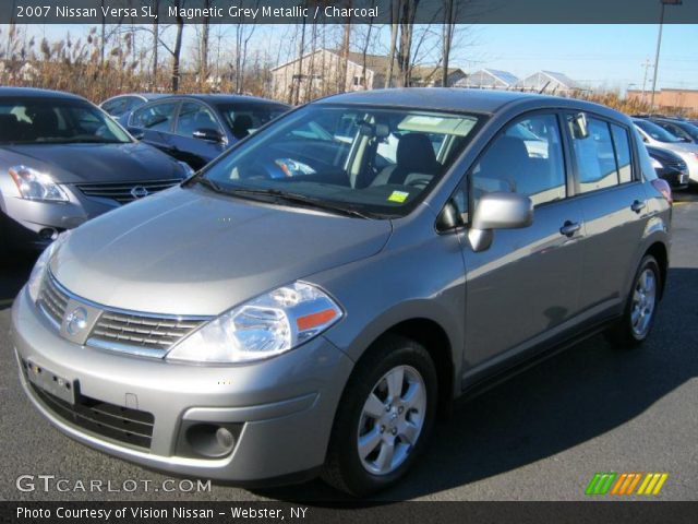 2007 Nissan Versa SL in Magnetic Grey Metallic