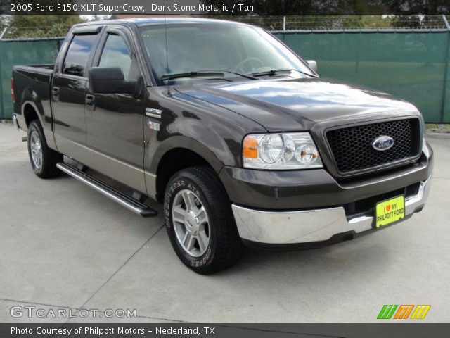 2005 Ford F150 XLT SuperCrew in Dark Stone Metallic