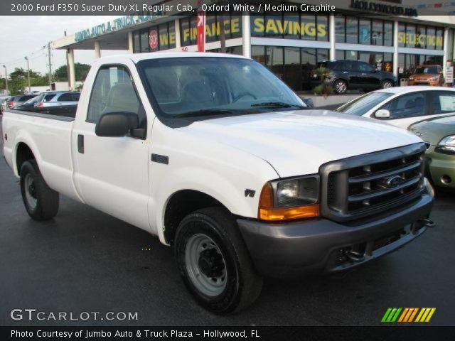 2000 Ford F350 Super Duty XL Regular Cab in Oxford White