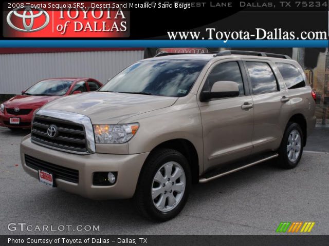 2008 Toyota Sequoia SR5 in Desert Sand Metallic