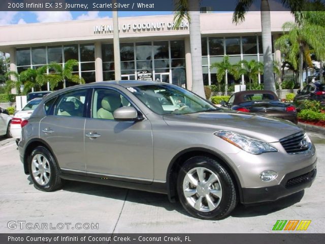 2008 Infiniti EX 35 Journey in Scarlet Silver