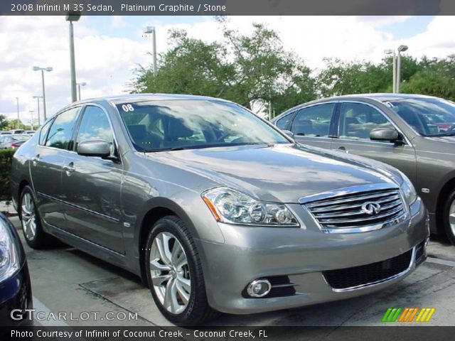 2008 Infiniti M 35 Sedan in Platinum Graphite