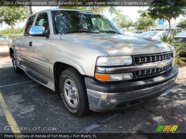 2002 Chevrolet Silverado 1500 Extended Cab in Light Pewter Metallic