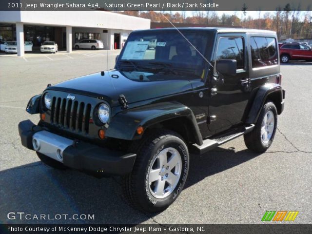 2011 Jeep Wrangler Sahara 4x4 in Natural Green Pearl