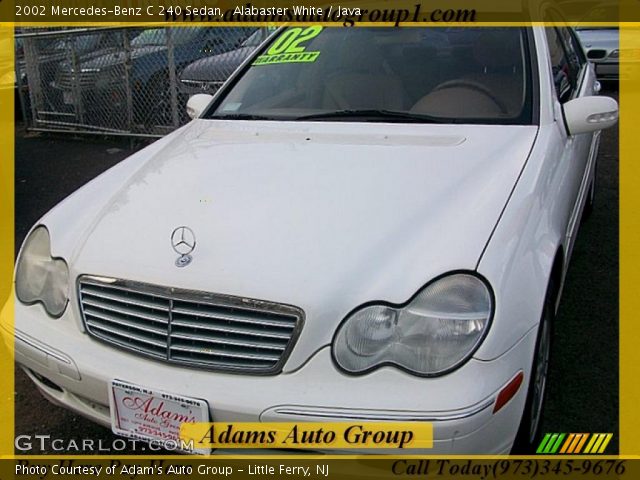 2002 Mercedes-Benz C 240 Sedan in Alabaster White
