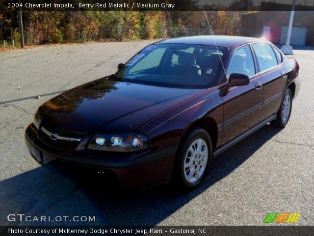 2004 Chevrolet Impala  in Berry Red Metallic