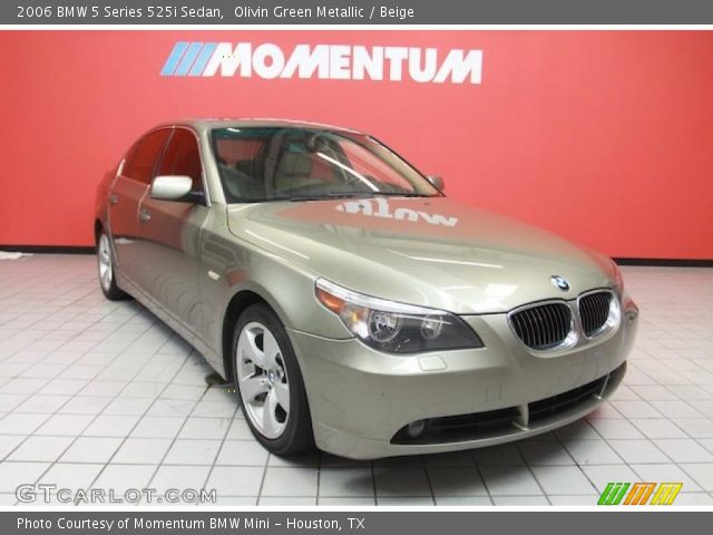 2006 BMW 5 Series 525i Sedan in Olivin Green Metallic