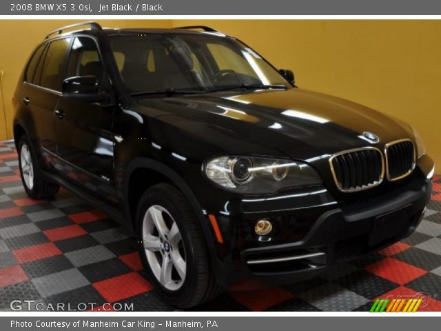 2008 BMW X5 3.0si in Jet Black