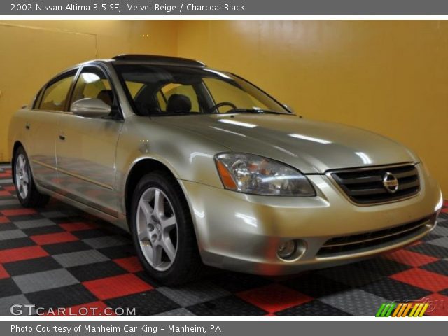 2002 Nissan Altima 3.5 SE in Velvet Beige