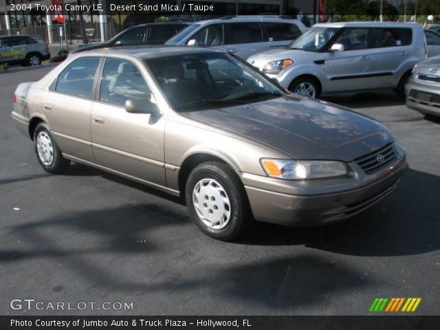 2004 Toyota Camry LE in Desert Sand Mica