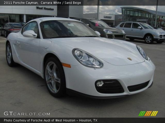 2011 Porsche Cayman  in Carrara White
