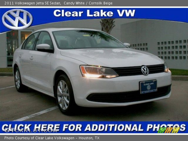 2011 Volkswagen Jetta SE Sedan in Candy White