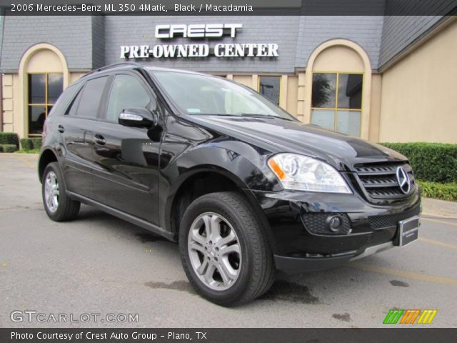 2006 Mercedes-Benz ML 350 4Matic in Black