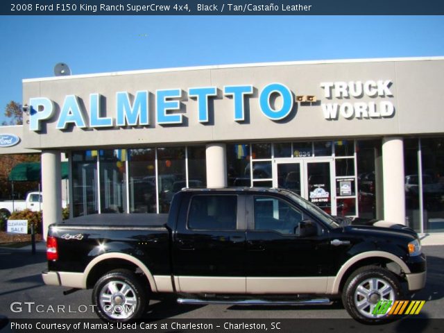 2008 Ford F150 King Ranch SuperCrew 4x4 in Black