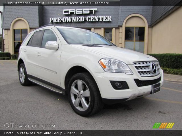 2009 Mercedes-Benz ML 350 4Matic in Arctic White
