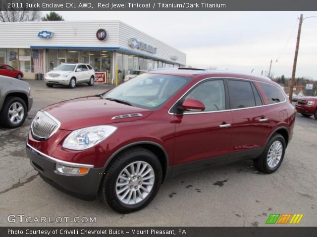 2011 Buick Enclave CXL AWD in Red Jewel Tintcoat