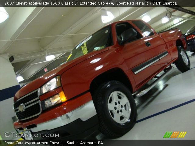 2007 Chevrolet Silverado 1500 Classic LT Extended Cab 4x4 in Sport Red Metallic