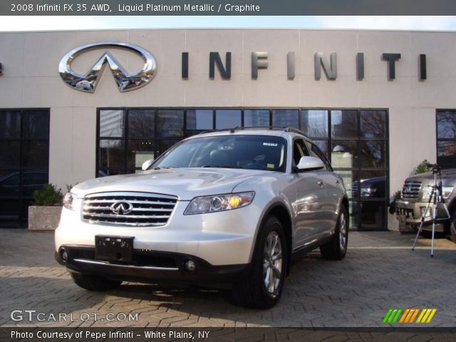 2008 Infiniti FX 35 AWD in Liquid Platinum Metallic