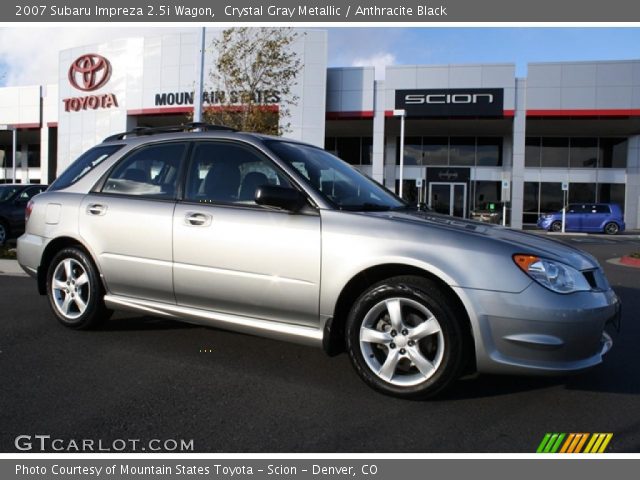 2007 Subaru Impreza 2.5i Wagon in Crystal Gray Metallic