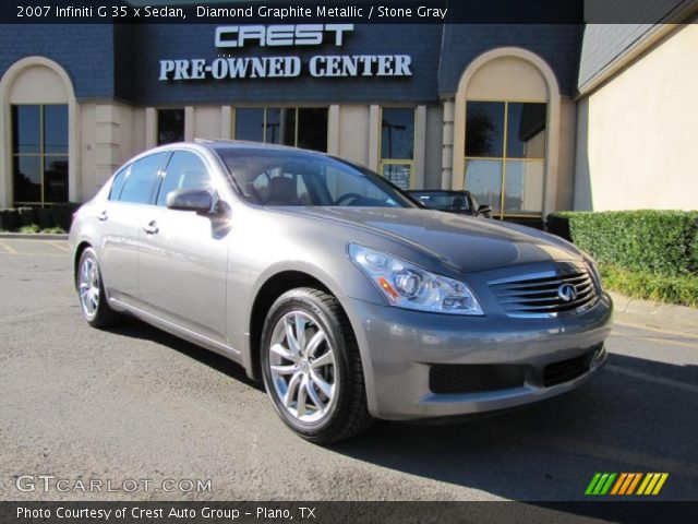 2007 Infiniti G 35 x Sedan in Diamond Graphite Metallic