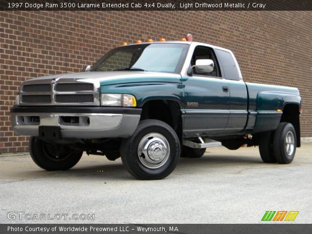 1997 Dodge Ram 3500 Laramie Extended Cab 4x4 Dually in Light Driftwood Metallic