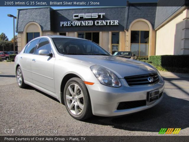 2005 Infiniti G 35 Sedan in Brilliant Silver Metallic