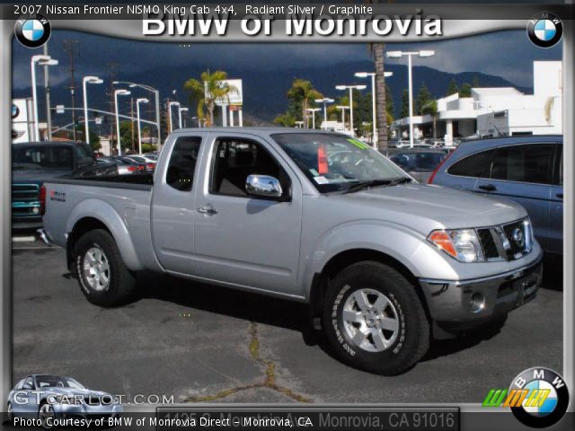 2007 Nissan Frontier NISMO King Cab 4x4 in Radiant Silver
